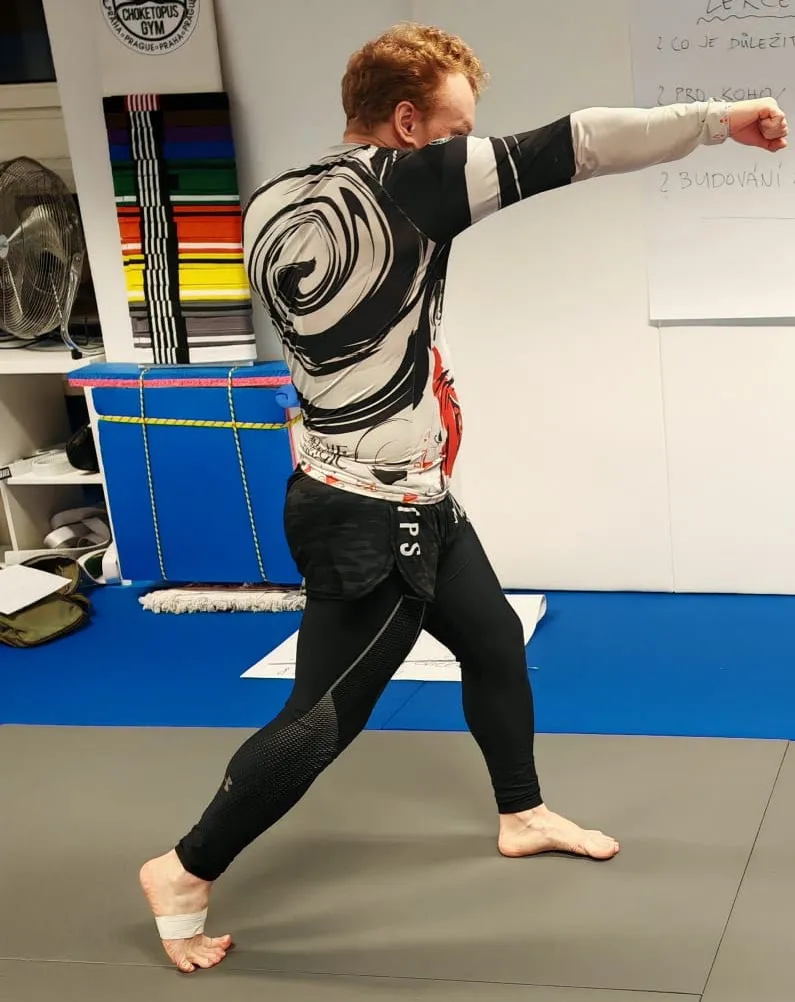 mma trenink praha technika uderu